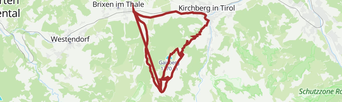 Route map: Urzeitweg